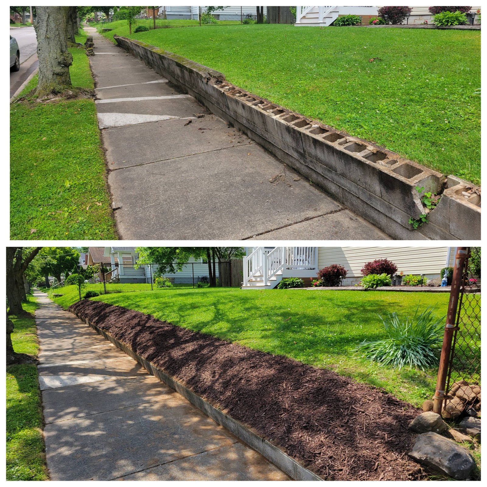 Mulch Bed